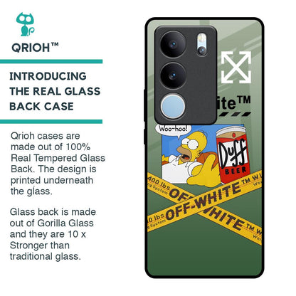 Duff Beer Glass Case for Vivo V29 5G