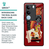 Gryffindor Glass Case for Vivo V29 5G