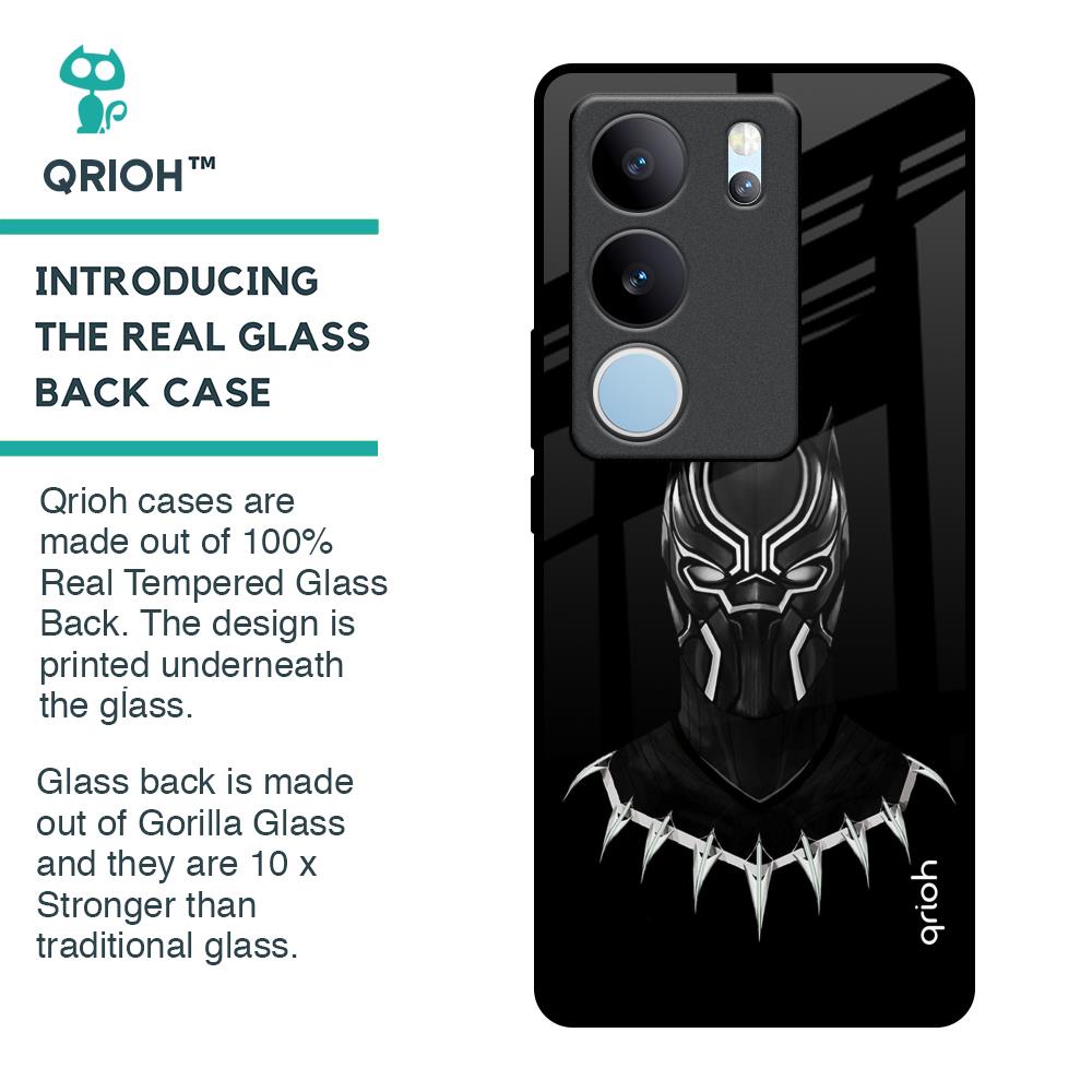 Dark Superhero Glass Case for Vivo V29 5G