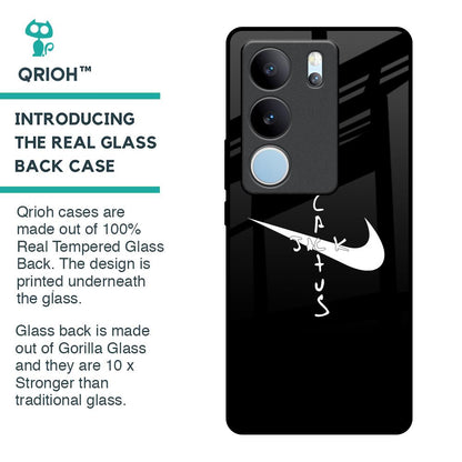 Jack Cactus Glass Case for Vivo V29 5G