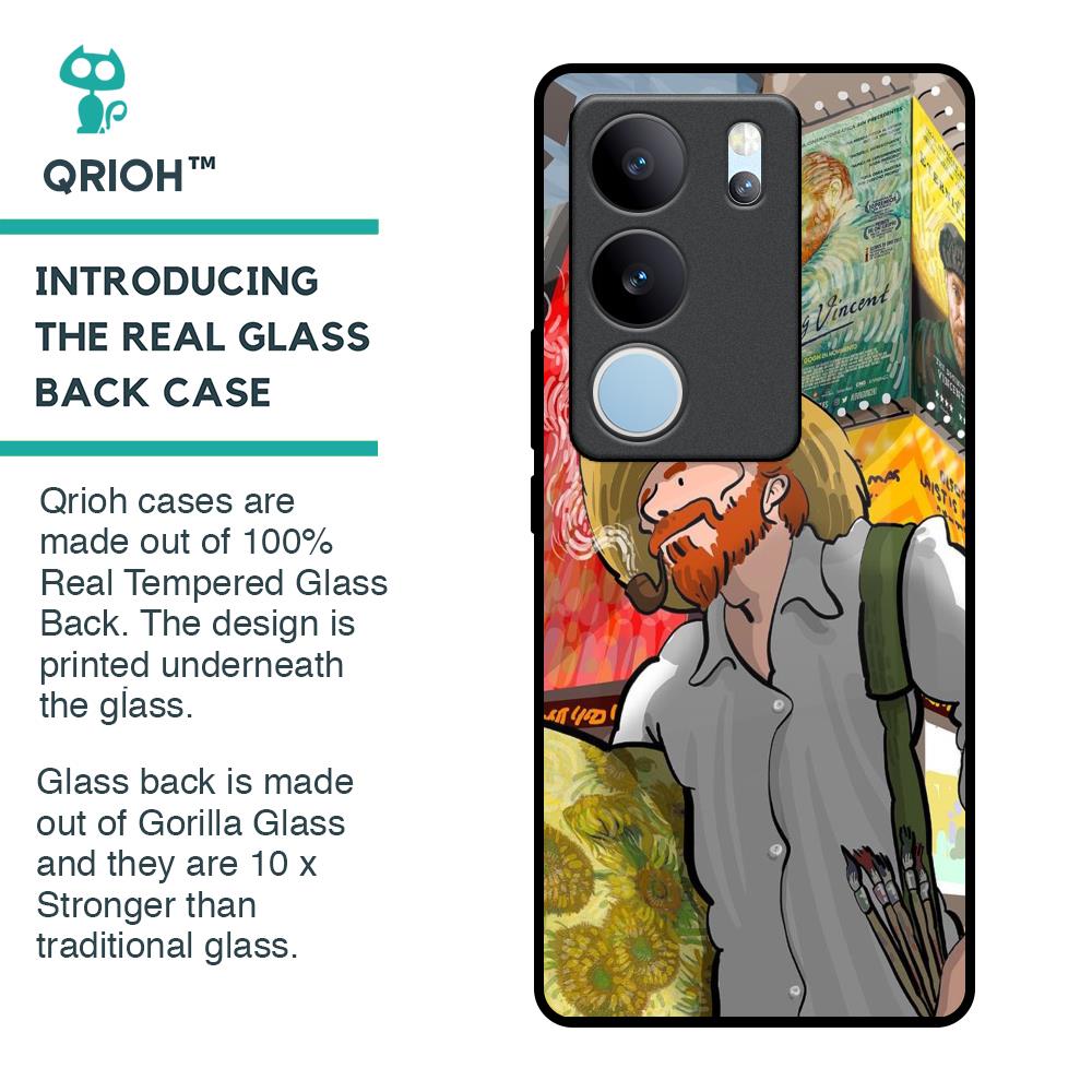 Loving Vincent Glass Case for Vivo V29 5G