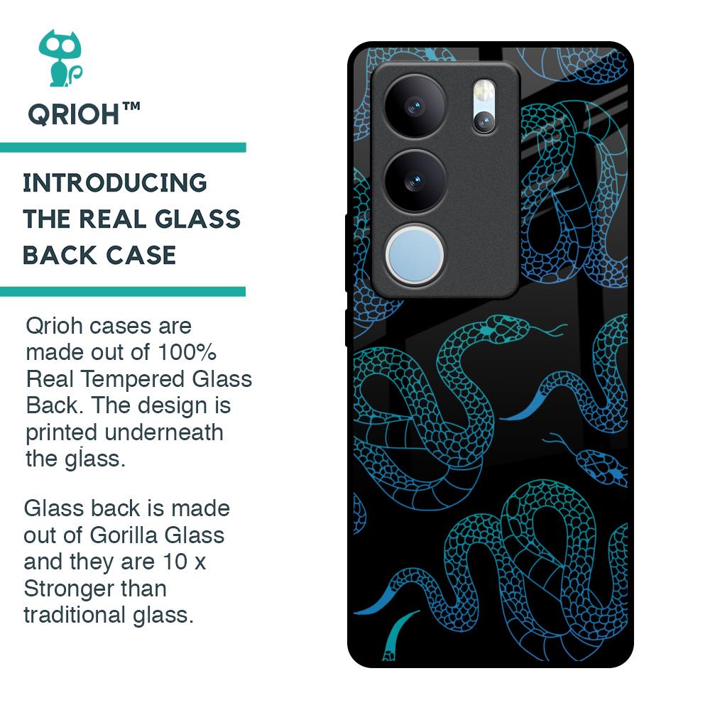Serpentine Glass Case for Vivo V29 5G