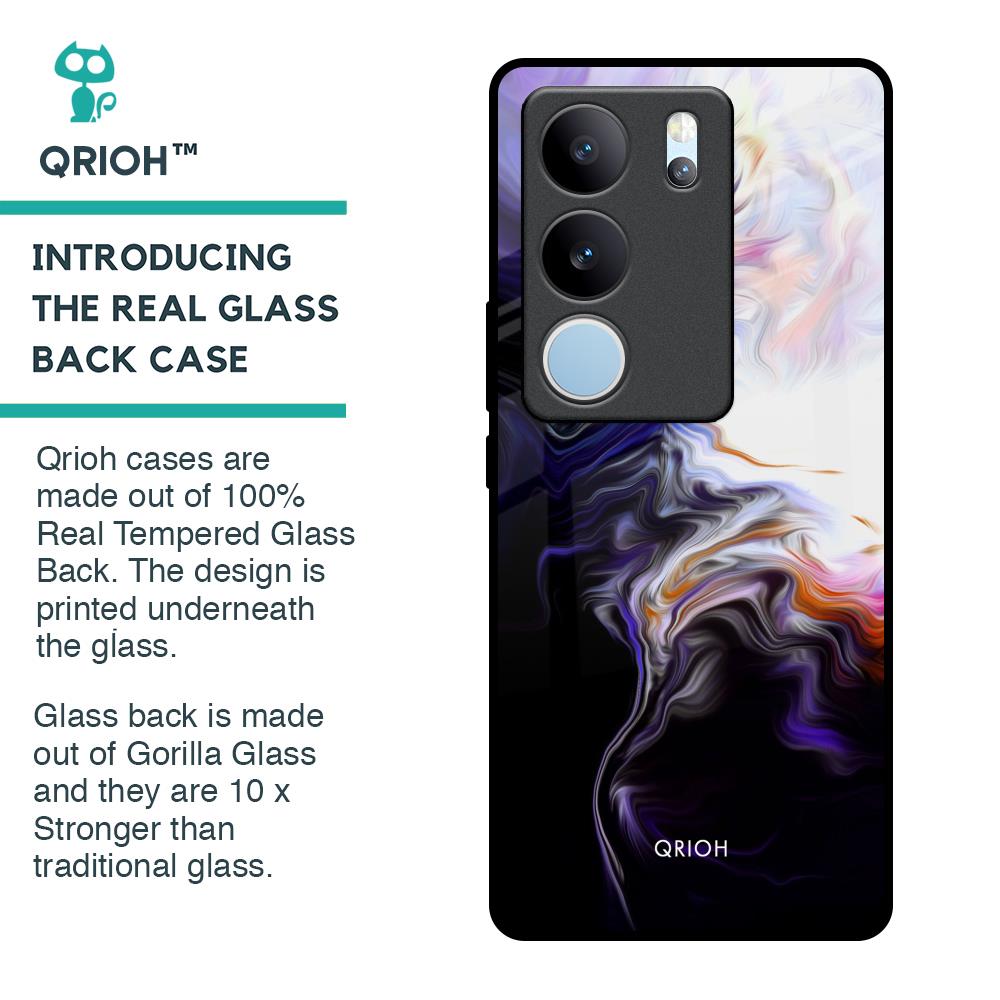 Enigma Smoke Glass Case for Vivo V29 5G