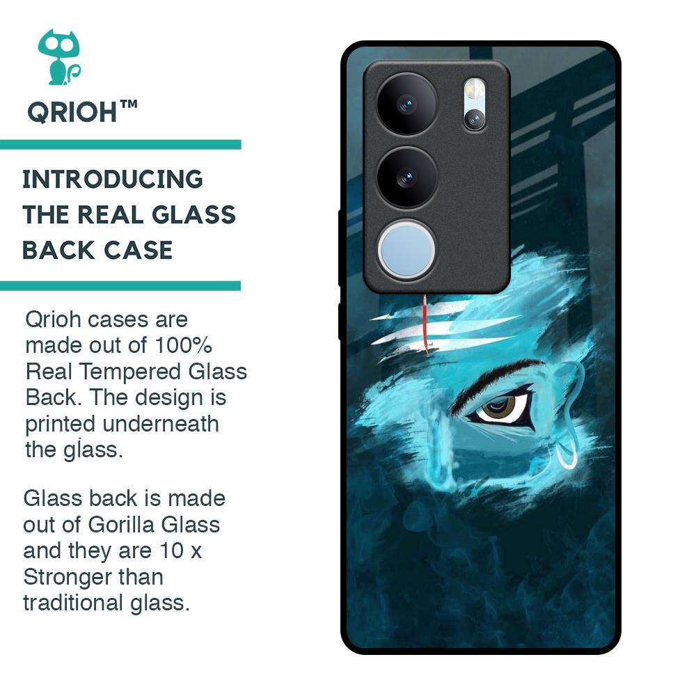 Power Of Trinetra Glass Case For Vivo V29 5G