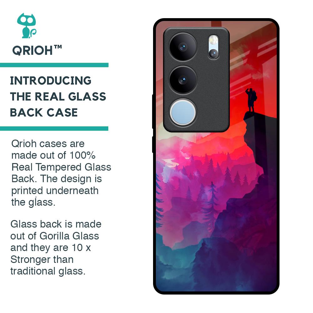 Dream So High Glass Case For Vivo V29 5G