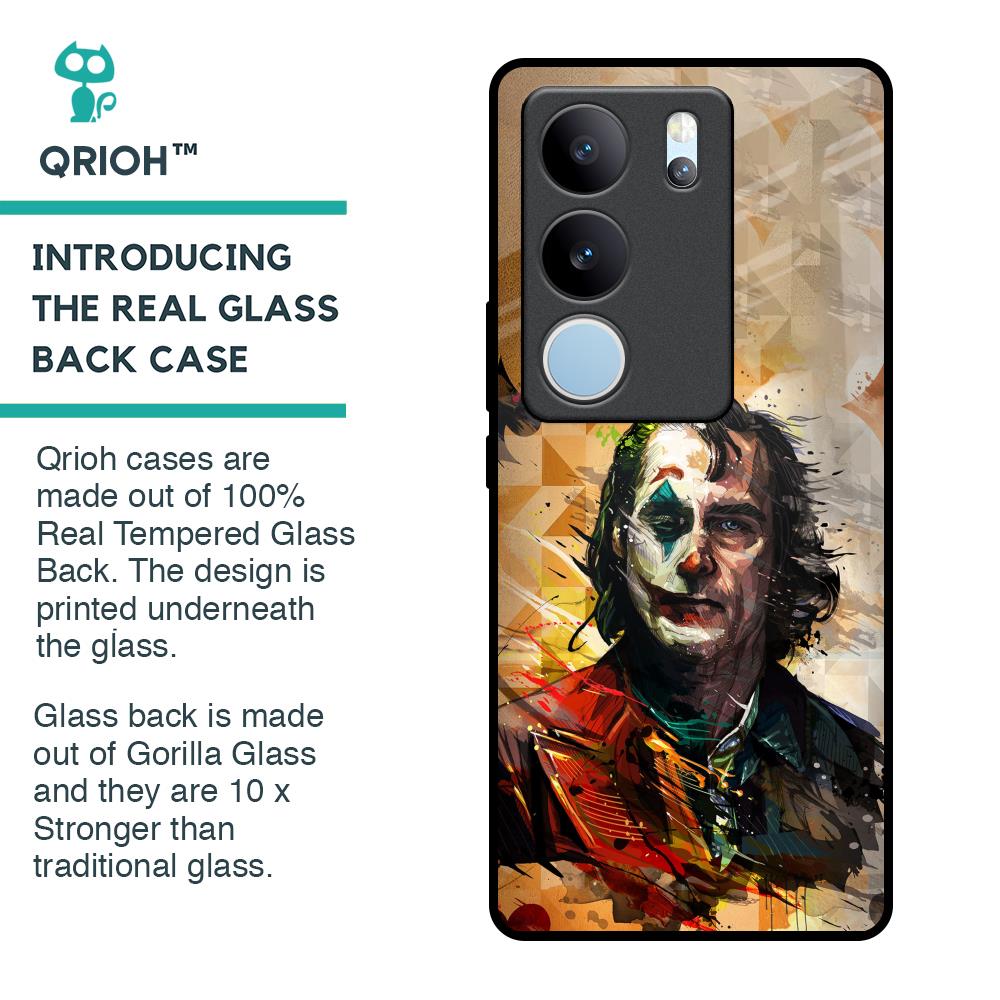 Psycho Villain Glass Case for Vivo V29 5G