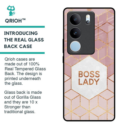 Boss Lady Glass Case for Vivo V29 5G