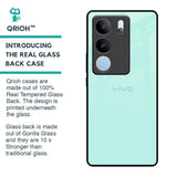 Teal Glass Case for Vivo V29 5G