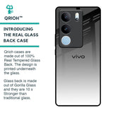Zebra Gradient Glass Case for Vivo V29 5G