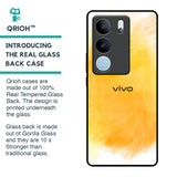 Rustic Orange Glass Case for Vivo V29 5G