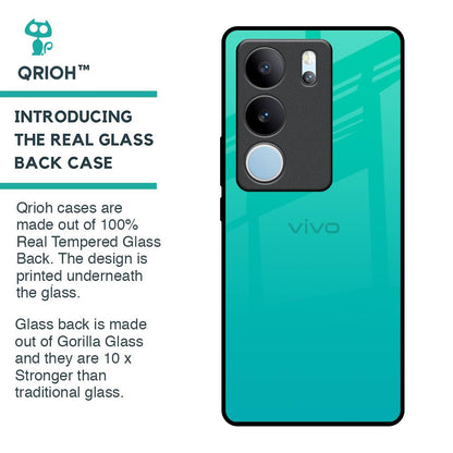 Cuba Blue Glass Case For Vivo V29 5G