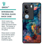 Colored Storm Glass Case for Vivo V29 5G