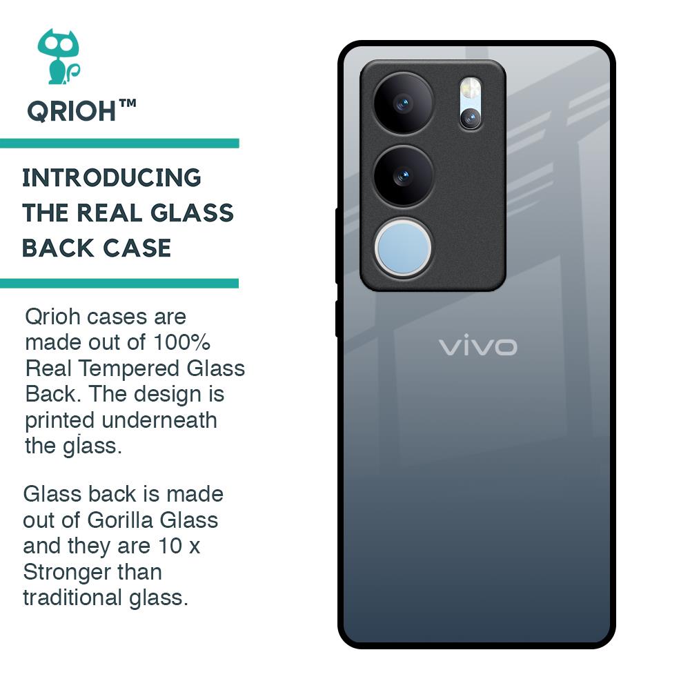 Dynamic Black Range Glass Case for Vivo V29 5G
