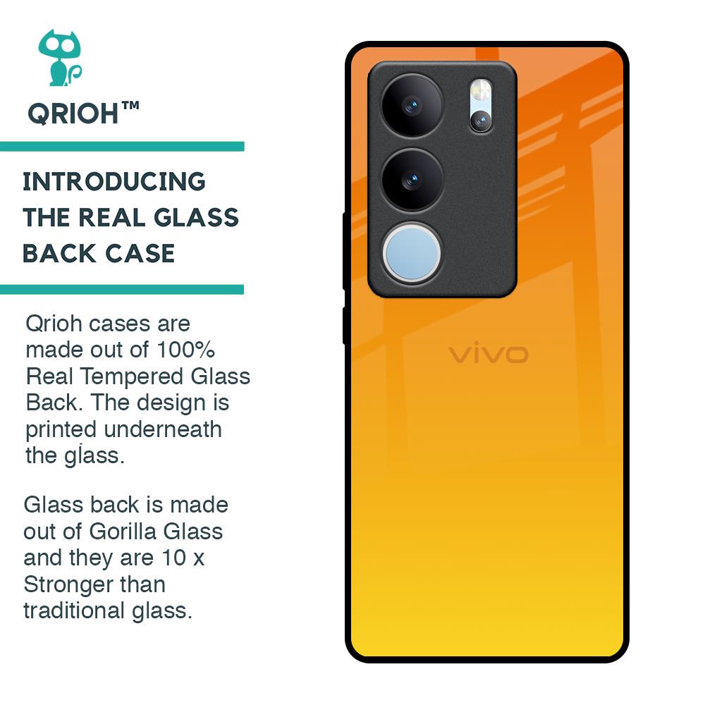 Sunset Glass Case for Vivo V29 5G