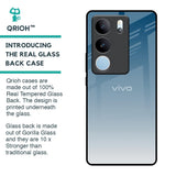 Deep Sea Space Glass Case for Vivo V29 5G