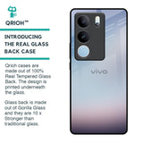 Light Sky Texture Glass Case for Vivo V29 5G