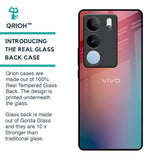 Dusty Multi Gradient Glass Case for Vivo V29 5G