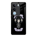 Touch Me & You Die Vivo V29 Pro 5G Glass Back Cover Online