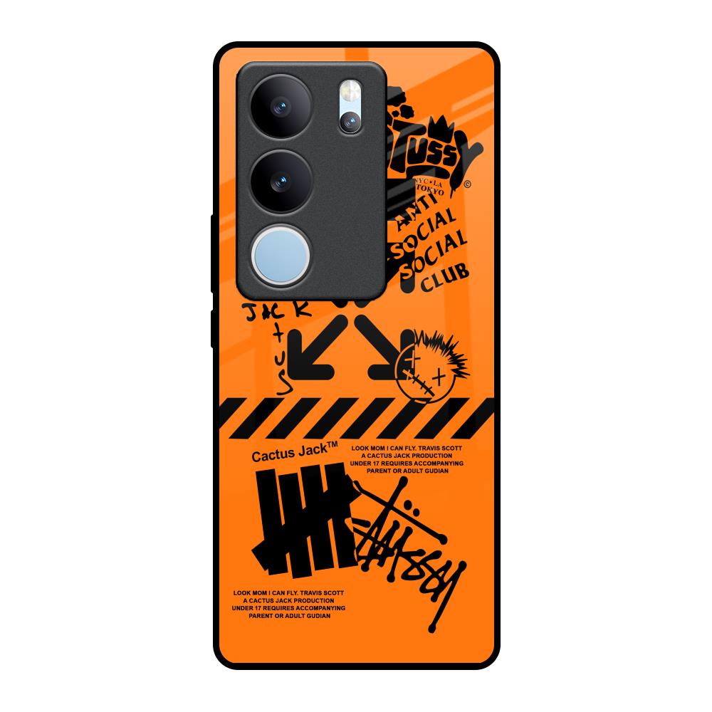 Anti Social Club Vivo V29 Pro 5G Glass Back Cover Online