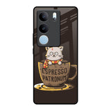 Tea With Kitty Vivo V29 Pro 5G Glass Back Cover Online