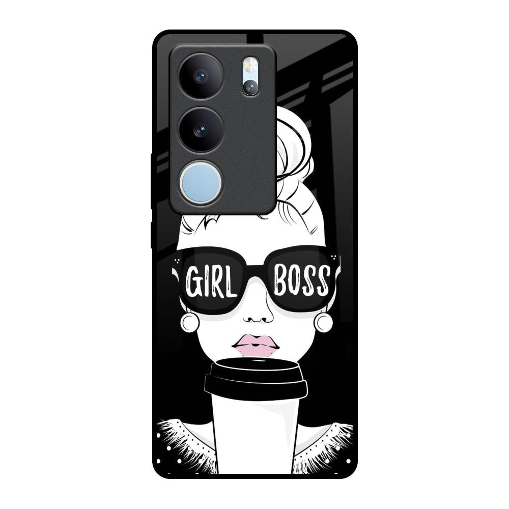Girl Boss Vivo V29 Pro 5G Glass Back Cover Online