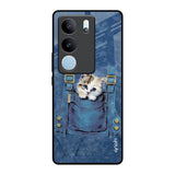 Kitty In Pocket Vivo V29 Pro 5G Glass Back Cover Online