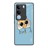 Adorable Cute Kitty Vivo V29 Pro 5G Glass Back Cover Online