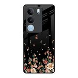 Floating Floral Print Vivo V29 Pro 5G Glass Back Cover Online