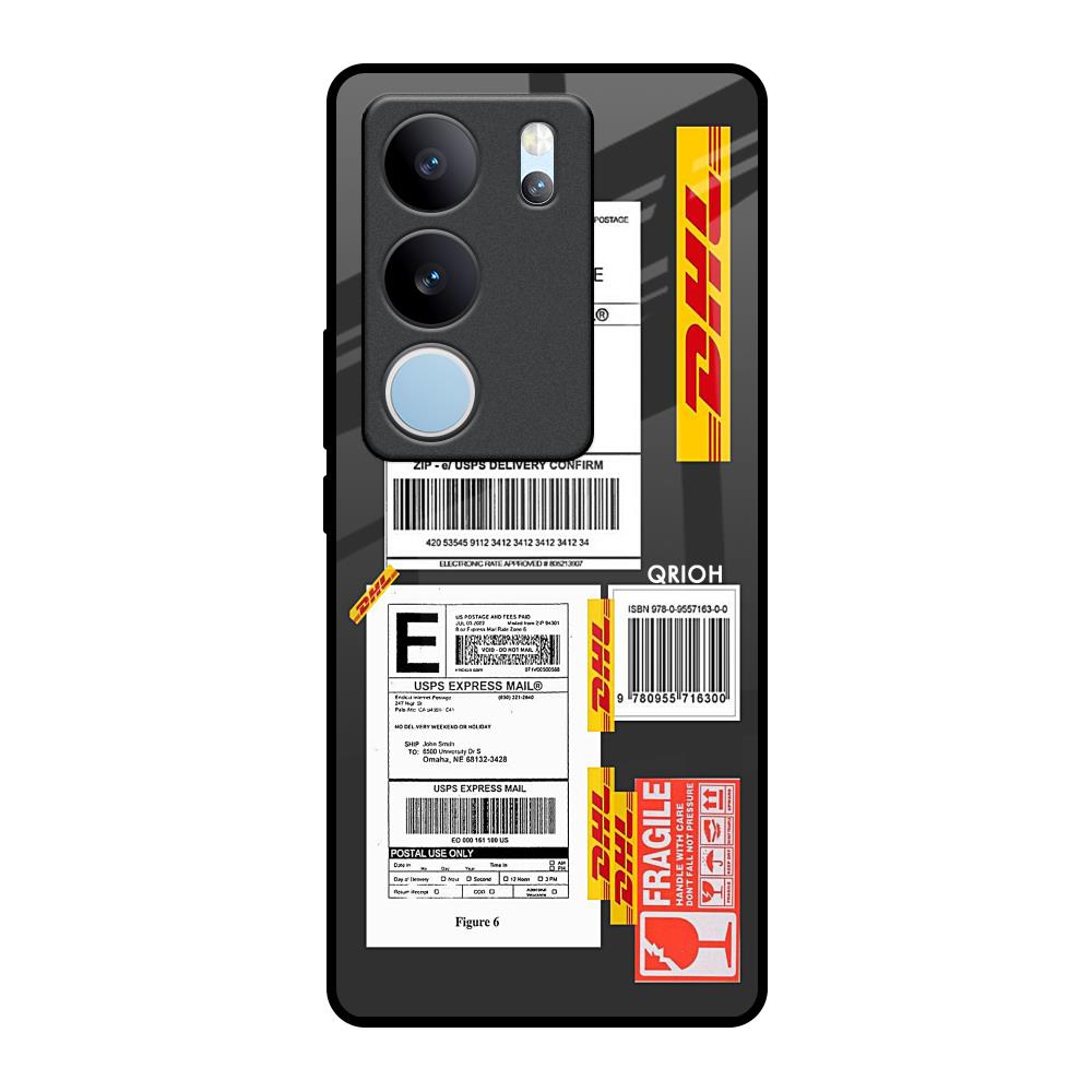 Cool Barcode Label Vivo V29 Pro 5G Glass Back Cover Online