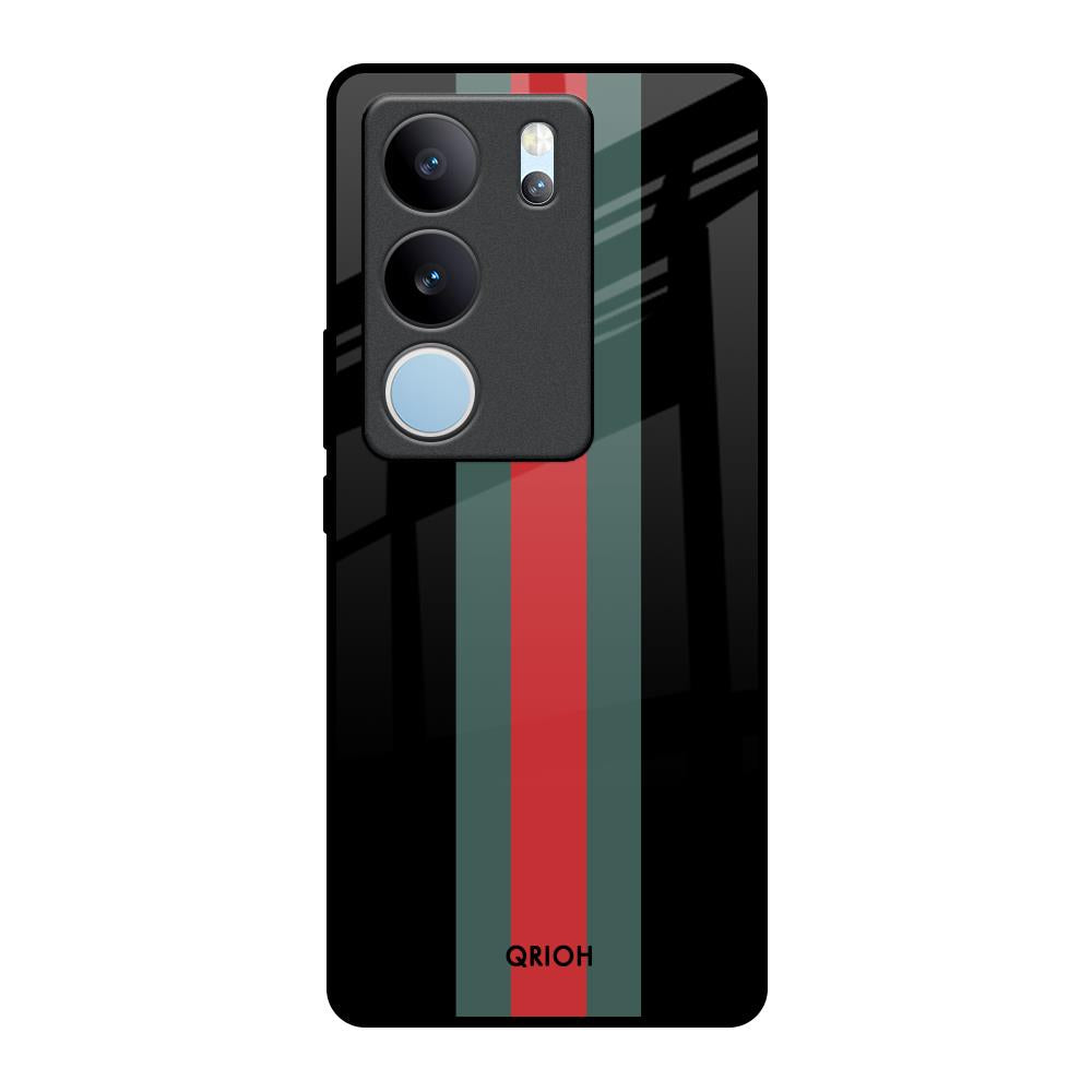 Vertical Stripes Vivo V29 Pro 5G Glass Back Cover Online