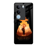 Luffy One Piece Vivo V29 Pro 5G Glass Back Cover Online