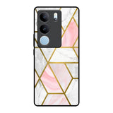 Geometrical Marble Vivo V29 Pro 5G Glass Back Cover Online