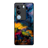 Multicolor Oil Painting Vivo V29 Pro 5G Glass Back Cover Online