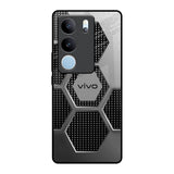 Hexagon Style Vivo V29 Pro 5G Glass Back Cover Online