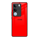 Blood Red Vivo V29 Pro 5G Glass Back Cover Online