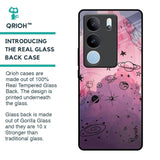 Space Doodles Glass Case for Vivo V29 Pro 5G