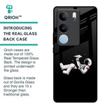 Space Traveller Glass Case for Vivo V29 Pro 5G
