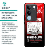 Luffy Wanted Glass Case for Vivo V29 Pro 5G