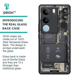 Skeleton Inside Glass Case for Vivo V29 Pro 5G