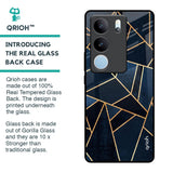 Abstract Tiles Glass Case for Vivo V29 Pro 5G