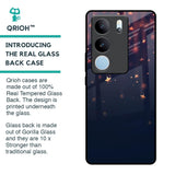 Falling Stars Glass Case For Vivo V29 Pro 5G