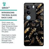 Autumn Leaves Glass Case for Vivo V29 Pro 5G