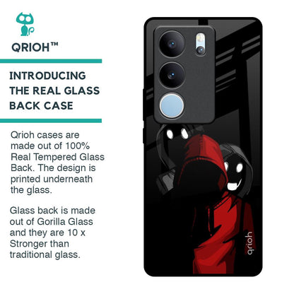 Shadow Character Glass Case for Vivo V29 Pro 5G