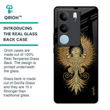 Mythical Phoenix Art Glass Case for Vivo V29 Pro 5G