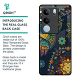Owl Art Glass Case for Vivo V29 Pro 5G