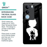 Monochrome Goku Glass Case for Vivo V29 Pro 5G
