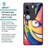 Monkey Wpap Pop Art Glass Case for Vivo V29 Pro 5G