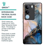 Marble Ink Abstract Glass Case for Vivo V29 Pro 5G