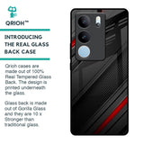 Modern Abstract Glass Case for Vivo V29 Pro 5G