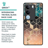 Bronze Texture Glass Case for Vivo V29 Pro 5G